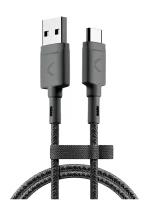 Дата-кабель COMMO Range Cable USB-A - USB-C, нейлон, цвет - графит, длина 1,2m