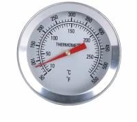 Термометр OEM 10-250 стальной, термощуп и прищепка