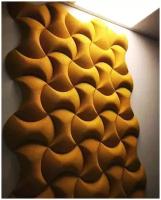 Стеновые 3D блоки из пробки "Улыбка"