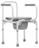 Санитарный стул с откидными подлокотниками регулируемый по высоте Ortonica TU 3 до 130 кг