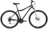 Велосипед ALTAIR MTB HT 29 2.0 disc 2021 рост 19" темно-синий/серебристый