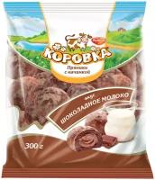 Пряники Коровка с начинкой вкус Шоколадное молоко 300 г