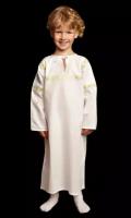 Крестильная рубашка для мальчика рост 110 см / Крестим Деток / Ванечка / для купели / крещение