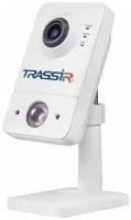 Trassir Видеокамера Trassir TR- D7121IR1W CMOS 1/2.7" 2.8 мм 1920 x 1080 H.264 RJ-45 Wi- Fi белый