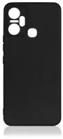 DF / Силиконовый чехол для телефона Infinix Smart 6 Plus на смартфон Инфиникс Смарт 6 Плюс DF inCase-14 (black) / черный