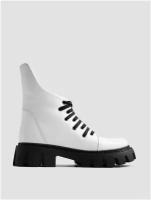 Ботинки женские зимние, Reversal, 445008-1R/Белый-(Черный)-38