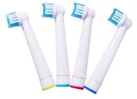 Насадка URM для электрической зубной щетки совместимой с Oral B SB-17A/18/20/25/417/30, 4 шт