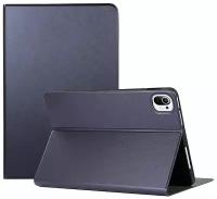 Чехол для планшета Xiaomi Mi Pad 5 / 5 Pro, кожаный, трансформируется в подставку (темно-синий)