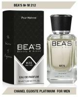 Bea's Парфюмированная вода/Номерная парфюмерия Platinum For Men M212 50 ml
