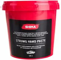 Паста с абразивом для очистки рук от сильных загрязнений SHIMA DETAILER "STRONG HAND PASTE" 1 л 4603740920469