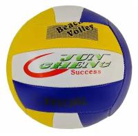Мяч волейбольный (желтый-белый-синий)