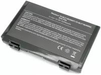 Аккумуляторная батарея для ноутбука Asus K40, F82 (A32-F82) 11.1V 5200mAh OEM черная