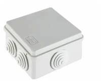 Распределительная коробка Экопласт JBS101 о/п 100х100х55, 6 выходов, IP55 44037-1