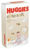 Подгузники Huggies Elite Soft 3 (5-9кг), 72 шт