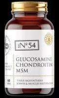 Glucosamine (500mg) + Chondroitin (400mg) + MSM (400mg) / Глюкозамин + Хондроитин + Метилсульфонилметан / Поддержка суставов / 60 капсул по 1500 мг