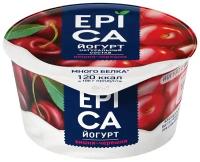 EPICA йогурт натуральный с вишней и черешней, 4.8%, 130 г