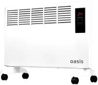 Конвектор Oasis DK-15, 1500 Вт, электронный термостат, дисплей, пульт, белый