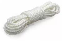 Веревка 16-прядная полиамидная плетеная 4мм, рн - 250 кг, метр (50 п/м)
