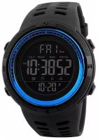 Часы SKMEI 1251 BLUE Часы спортивные мужские SKMEI 1251, с секундомером, будильником, таймером, водонепроницаемые, скмей
