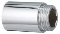 Фитинг для труб резьбовой удлинитель ВН-НР "1" 10мм (хром) TST