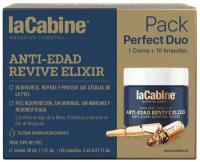 LaCabine Perfect Duo Revive Elixir Cream + Ampoules Дуэт концентрированная сыворотка + крем Эликсир омоложения для лица
