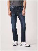 Джинсы мужские, Pepe Jeans London, артикул: PM206318, цвет: синий (Z45), размер: 28/34