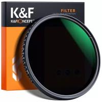 Переменный нейтральный фильтр K&F Concept Variable MC ND8-ND2000 Slim 77mm