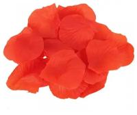 Лепестки роз искусственные красные, 100 шт, 4,5*5 см