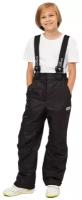 Детский полукомбинезон зимний мембранные утепленные брюки штаны для прогулок и спорта KATRAN SLOPE, Размер: 140-146