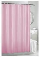 Штора для ванной 180х180 см розовая