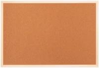 Доска с пробковым покрытием эконом 50х70 см в деревянном профиле, INFILD