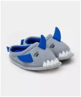 Тапочки домашние в виде акулы серые Button Blue, размер 28*29, мод. 222BBUMO25010000