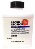 Останавливающий раствор для пленки и бумаги Ilford ILFOSTOP500, жидкость, 0.5 л