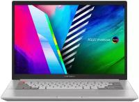 14" Ноутбук ASUS Vivobook Pro 14X OLED N7400PC-KM024W 2880x1800, Intel Core i5 11300H 3.1 ГГц, RAM 8 ГБ, SSD 512 ГБ, NVIDIA GeForce RTX 3050, Windows 11 Home, 90NB0U44-M02770, серебристый