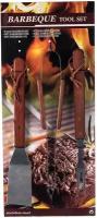 Набор для гриля и барбекю/набор для пикника/ шашлычный набор Homium, 3 предмета (щипцы, лопатка, вилка)