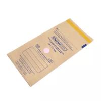 Крафт-пакеты для стерилизации инструмента 75х150 КлиниПак самоклеящиеся с индикатором (100 шт/упаковка)