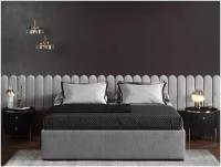 Панель кровати Eco Leather Silver 15х60R см 2 шт