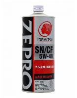 Синтетическое моторное масло IDEMITSU Zepro Euro Spec 5W-40, 1 л