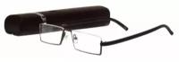 Готовые очки-ручка с диоптриями . Очки для коррекции зрения мужские/женские лектор в футляре 112 +1.75