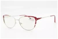 Готовые очки для зрения со стеклянными линзами "фотохром" и флекс душками (красные)