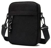 Сумка мужская через плечо для документов сумочка универсальная на плечо планшет барсетка, черная