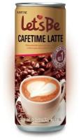 Кофе Let's be в банках CAFETIME Latte 240 мл Упаковка 30 шт