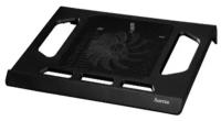 Подставка под ноутбук HAMA Black Edition H-53070 17.3" пластик черный