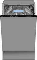 Встраиваемая посудомоечная машина Weissgauff BDW 4525, серебристый