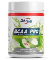 BCAA Geneticlab Nutrition BCAA Pro, яблоко, 500 гр