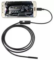 Эндоскоп для смартфона водонепроницаемый с подсветкой 2м InnoZone 480P 7мм