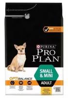 Purina Pro Plan Сухой корм для взрослых собак малых пород с курицей и рисом (Small Mini Adult Chicken Rice) - 1227221612444212 3 кг 11549 (2 шт)