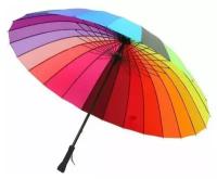 Зонт Market trade Радужный 24 спицы разноцветный