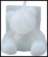 Молд силикон 3D "Медведь-кристалл" 6,3х6х5,6 см 6707424