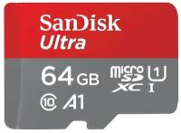 Карта памяти SanDisk Ultra microSDXC 64GB (SDSQUA4-064G-GN6MN)